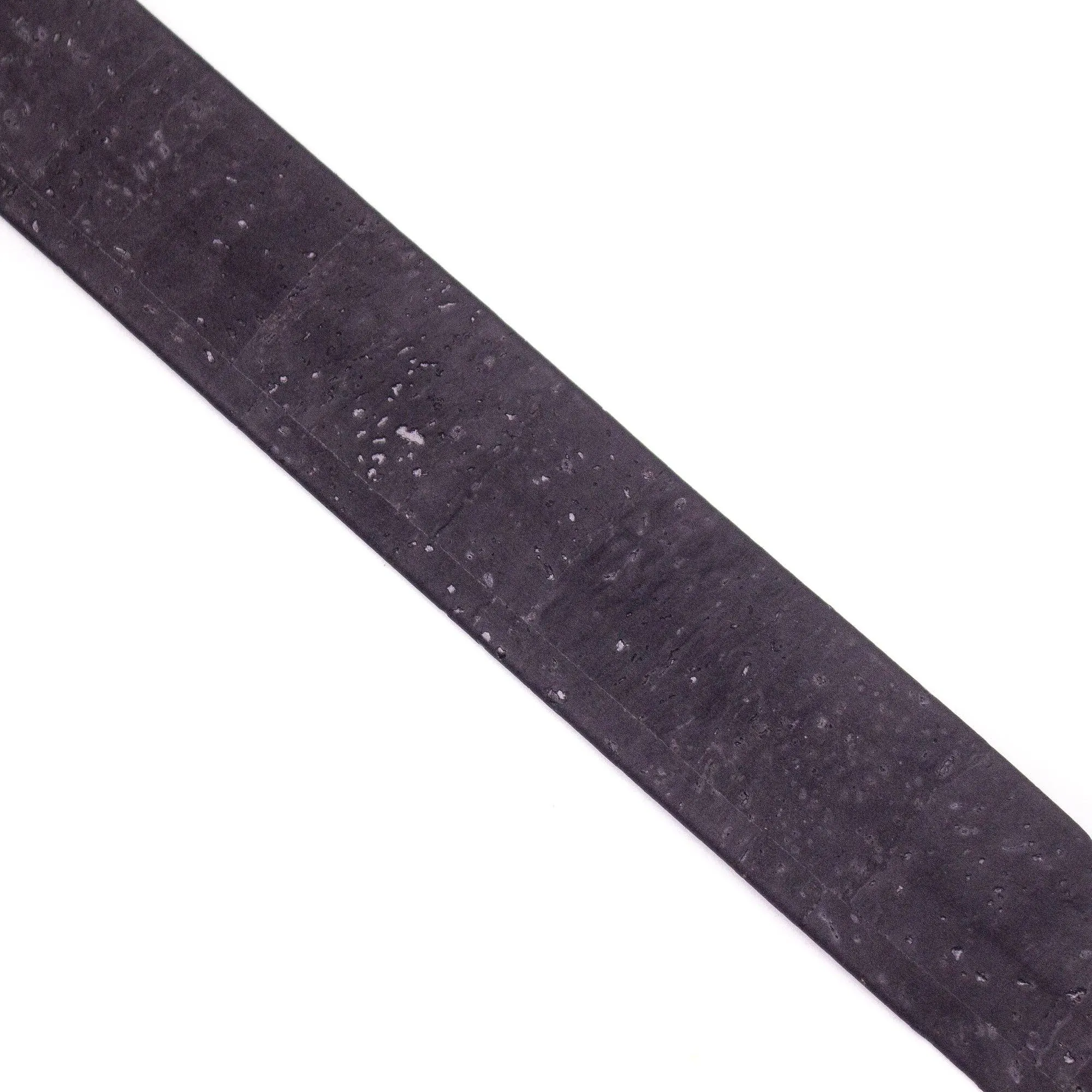 30MM flat Black natural cork cord COR-606(5 meters)