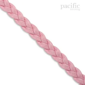 5mm 3-Ply Flat Braided Leather Cord : 350013CO (Multiple Colors)