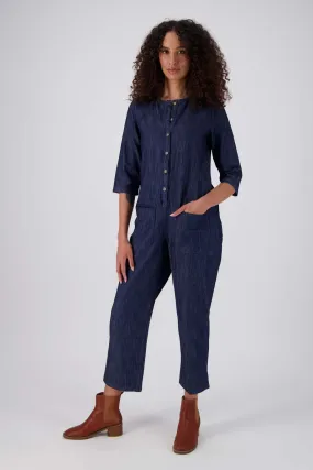 Artisan Jumpsuit Dark Wash Wash in Denim