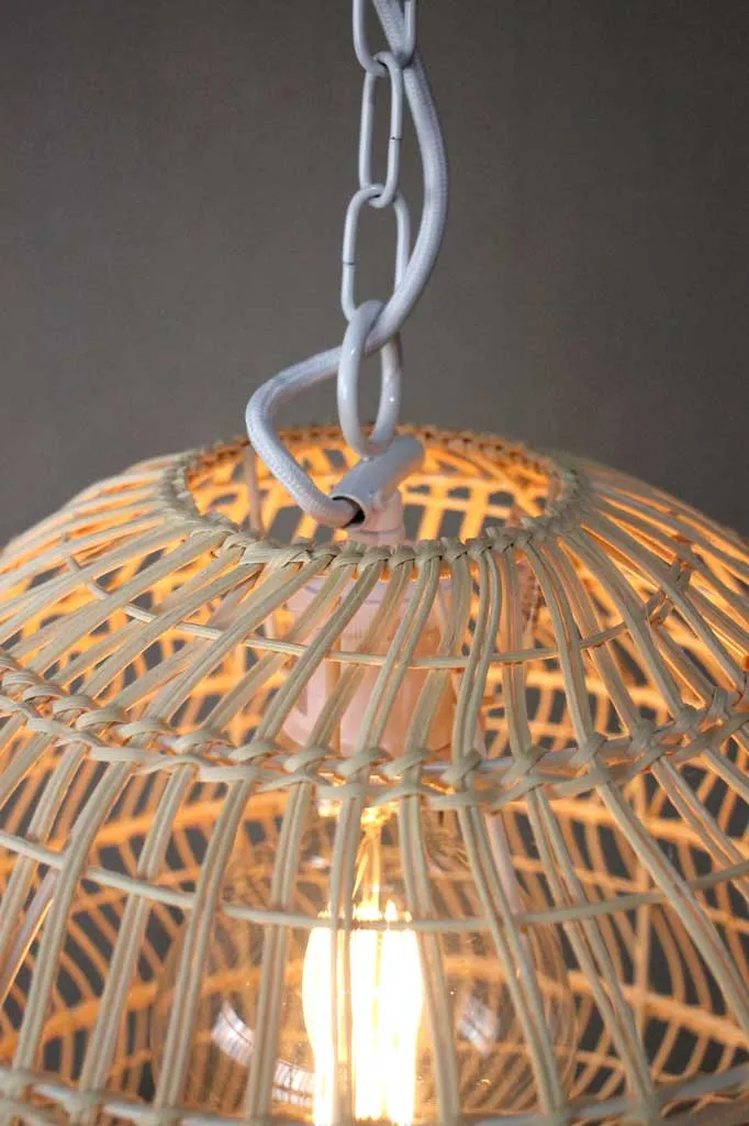 Bloomfield Rattan Pendant Light