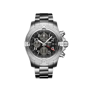 Breitling Avenger Chronograph GMT 45, Stainless Steel, Ref# A24315101B1A1, Unworn 2024