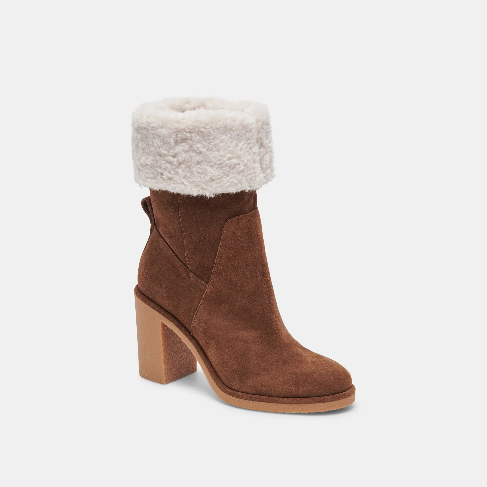 CADDIE PLUSH BOOTS COCOA SUEDE