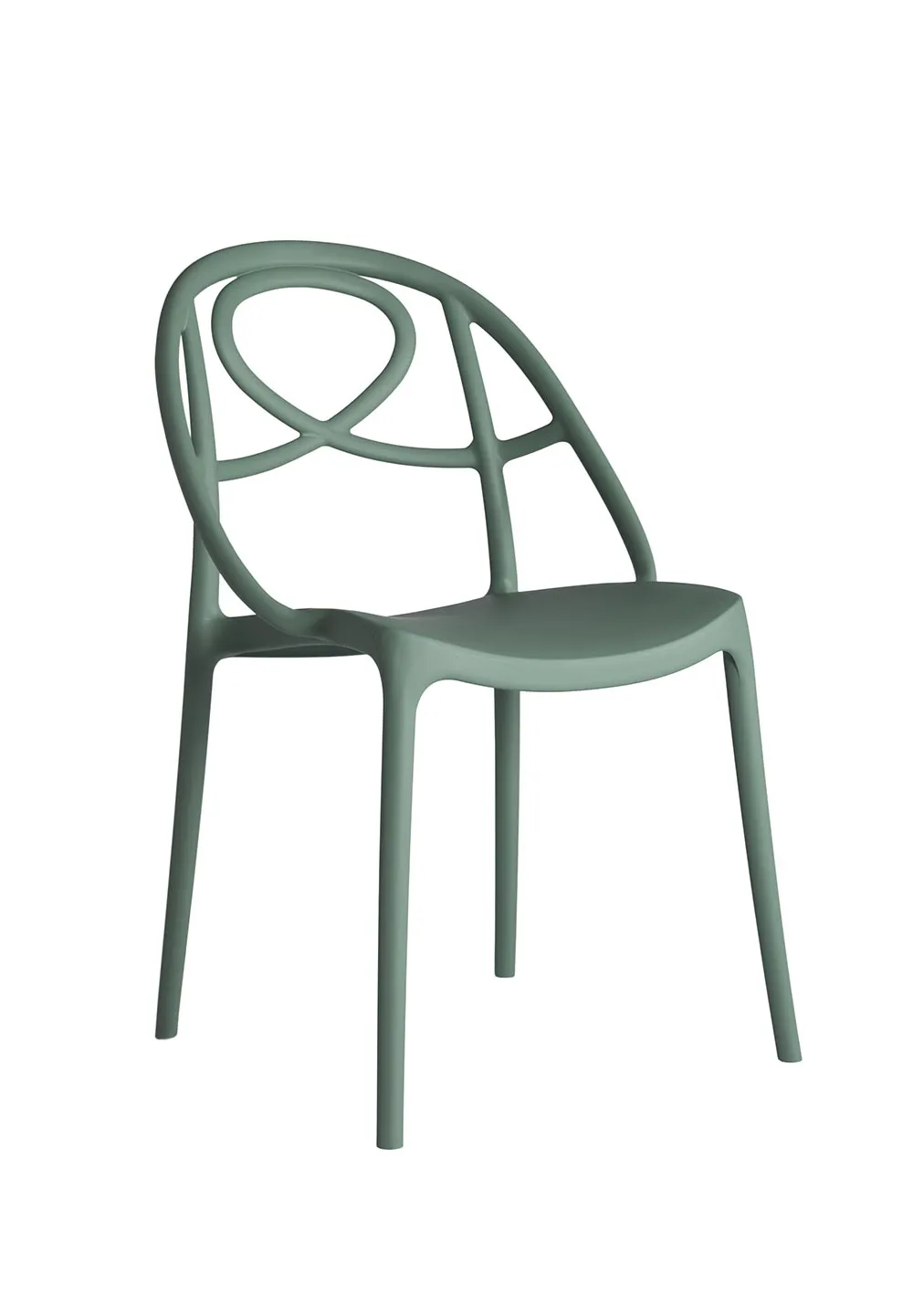 Etoile Stackable Side Chair by Green