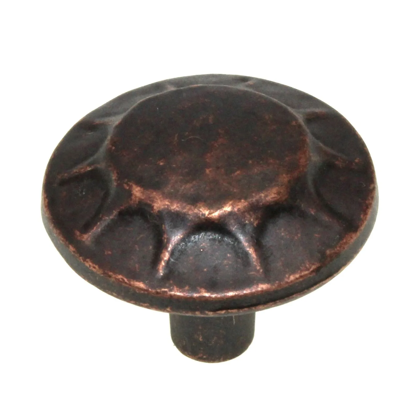 Hickory Hardware Clover Creek 1 1/4 Cabinet Knob Dark Antique Copper P3562-DAC