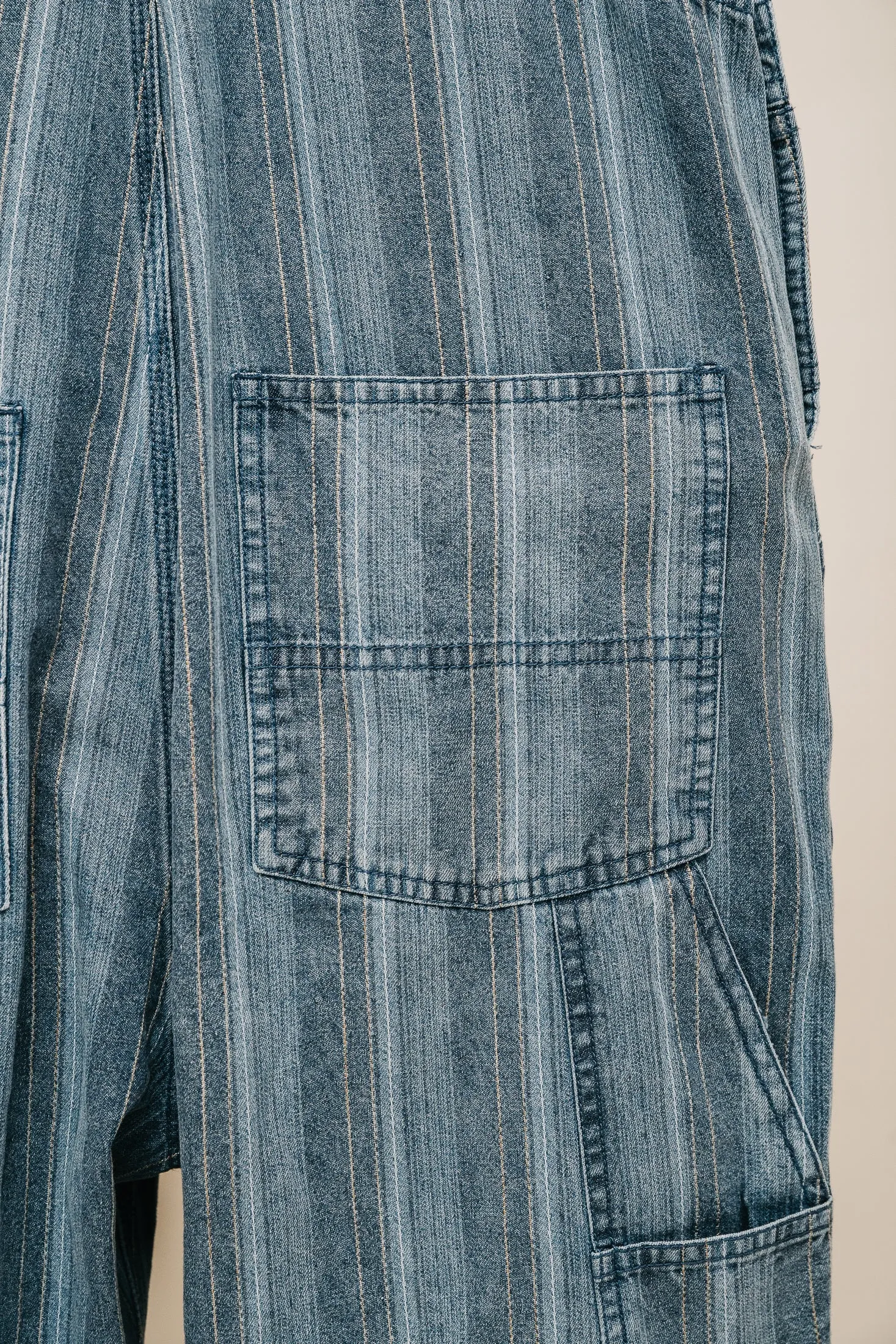 Jagger - Washed Denim Overalls