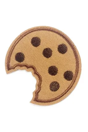 Kitty Deluxe Iron on Patch of Cookie