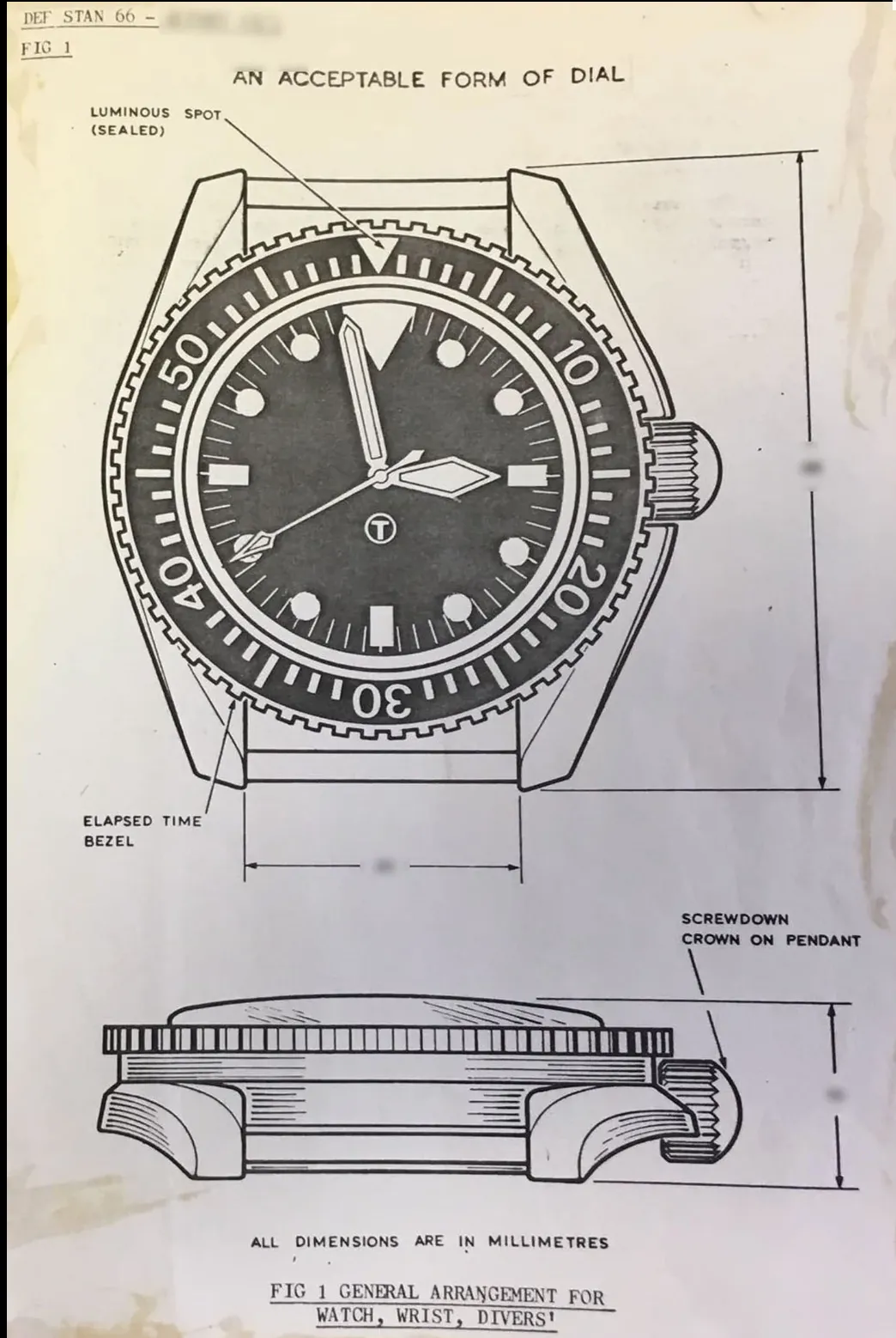 Latest MWC 2024 Pattern Quartz PVD Military Divers Watch with Sapphire Crystal and 10 Year Battery Life - NATO STOCK NUMBER NSN 6645-99-969-5589