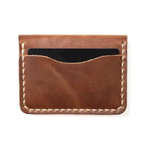 Leather 5 Card Wallet - Natural