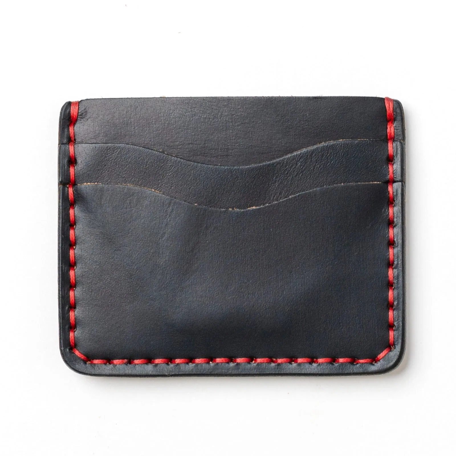 Leather ID Wallet - Black