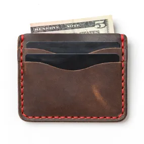 Leather ID Wallet - Heritage Brown