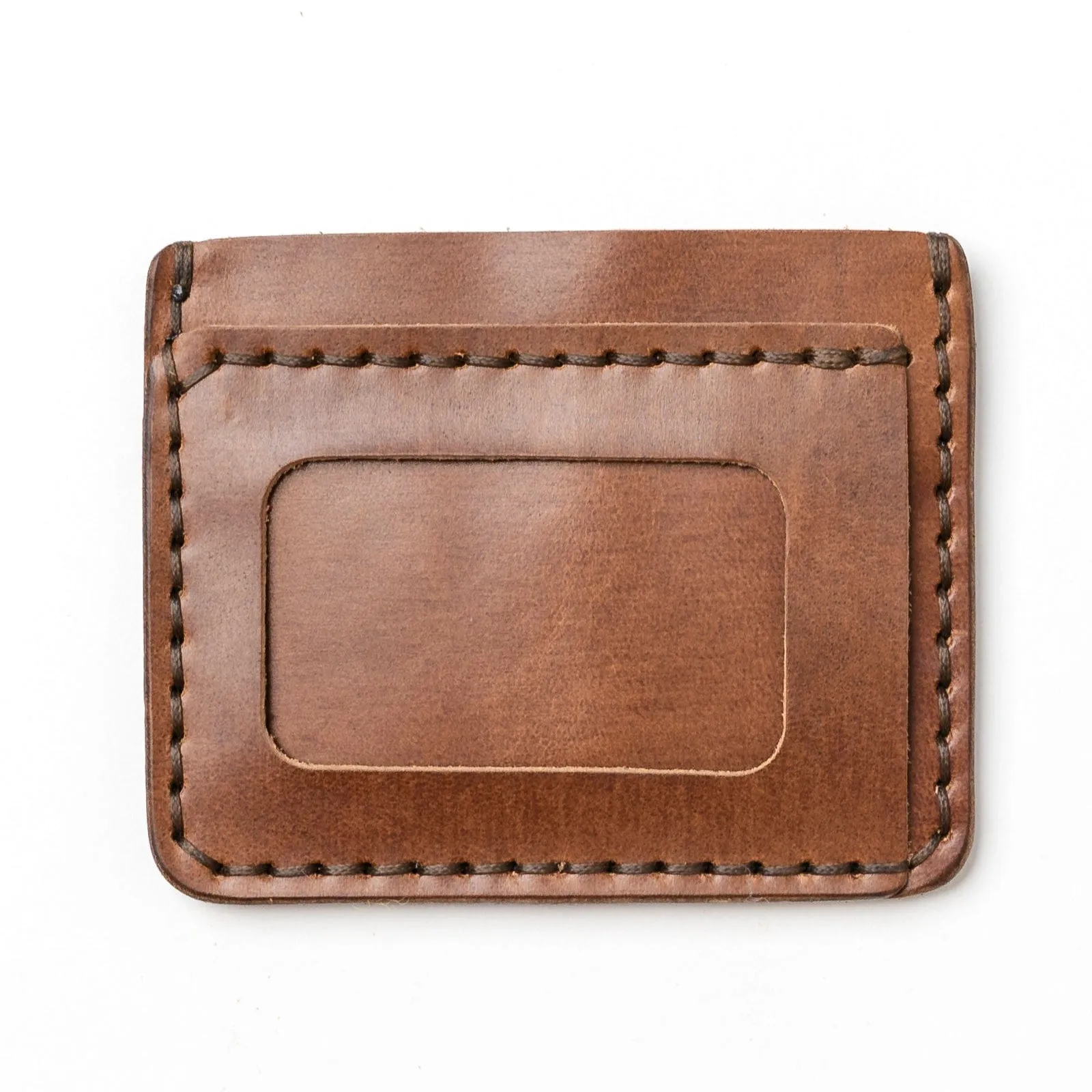 Leather ID Wallet - Natural