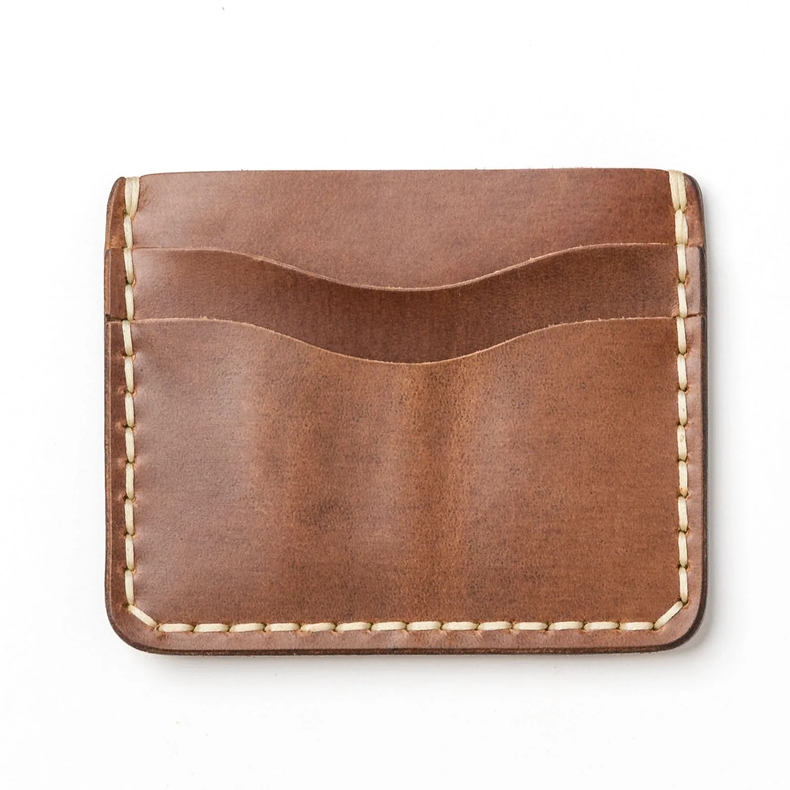 Leather ID Wallet - Natural