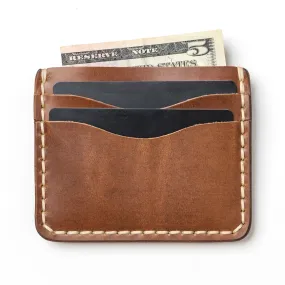 Leather ID Wallet - Natural