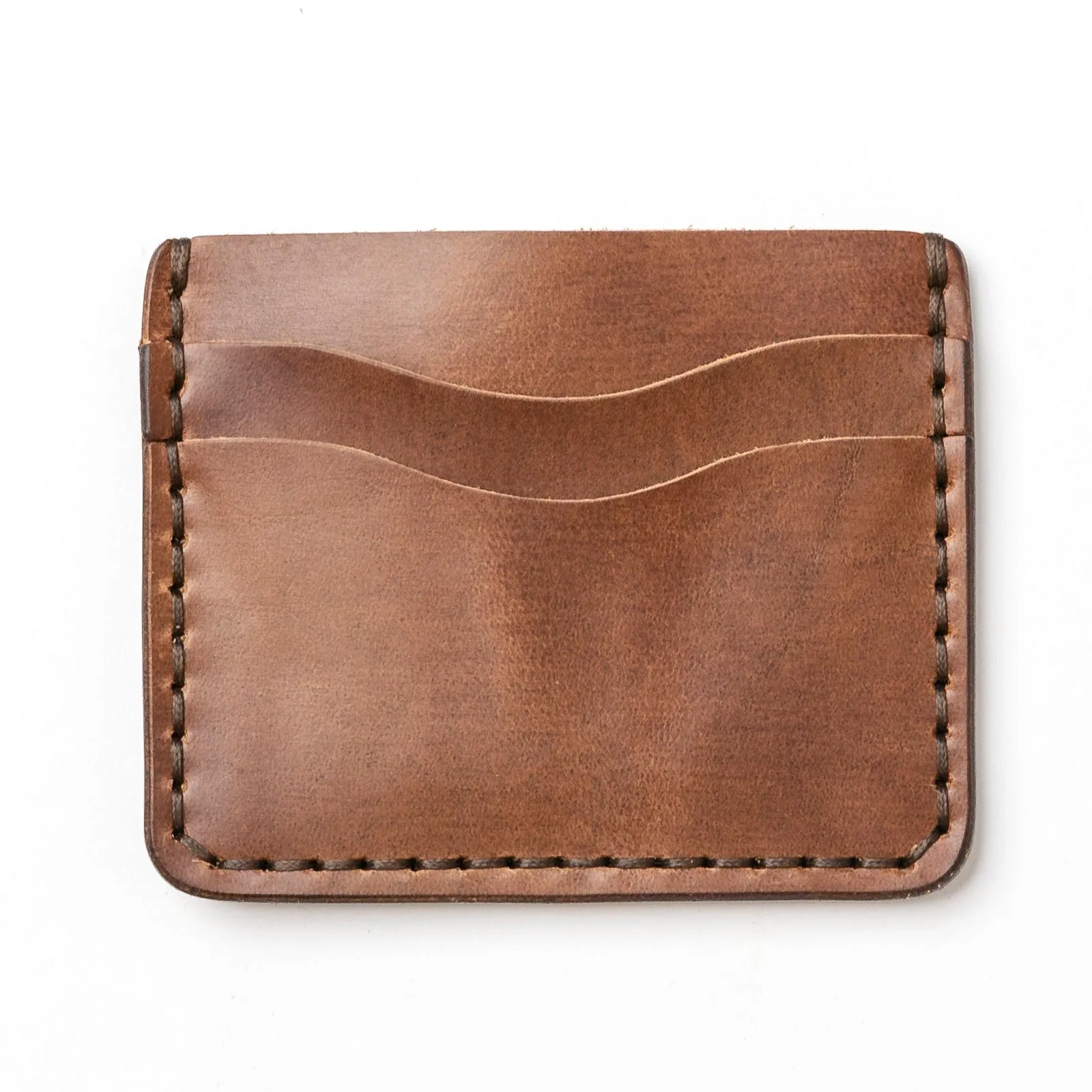 Leather ID Wallet - Natural