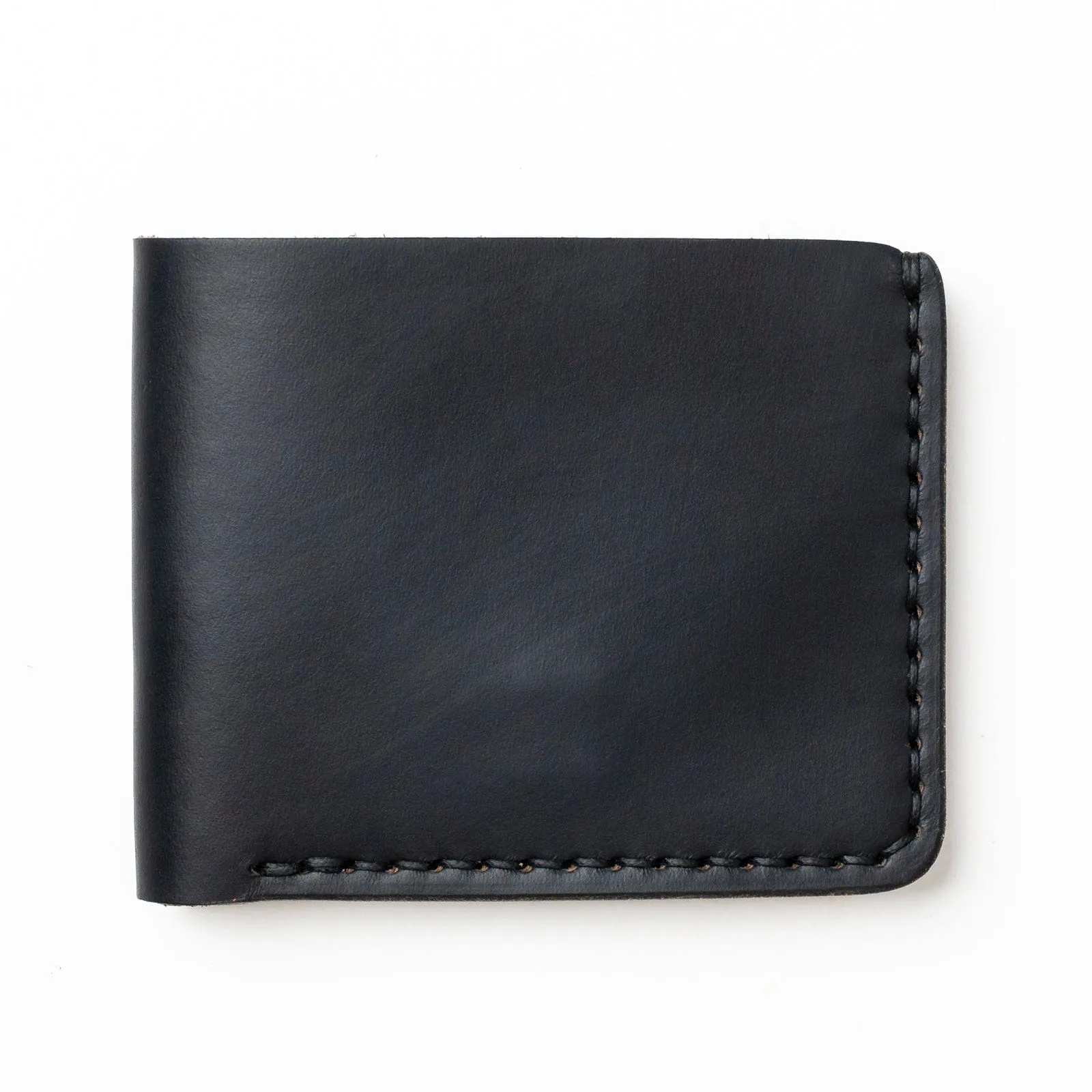 Leather Traditional Wallet - Black