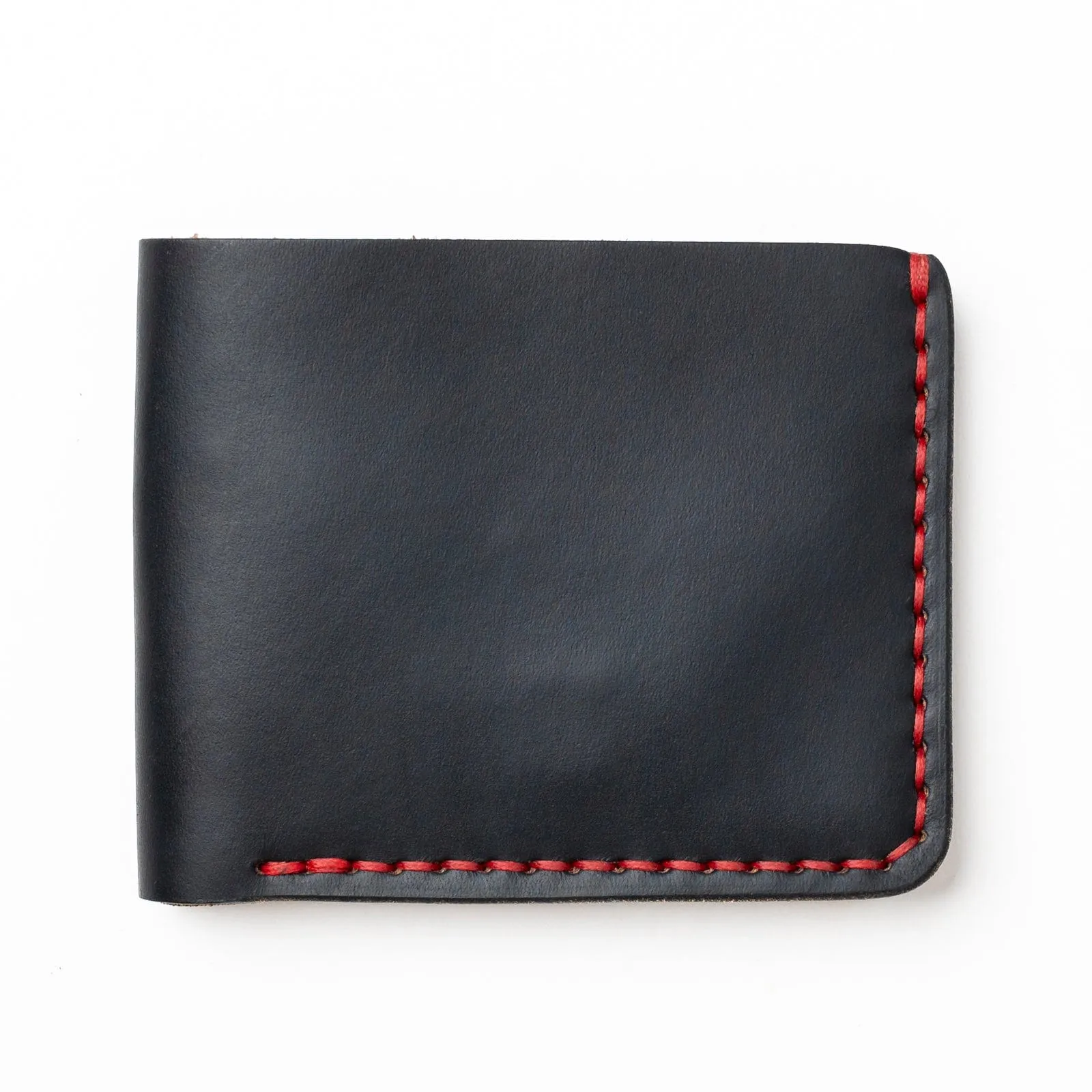 Leather Traditional Wallet - Black