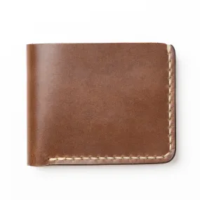 Leather Traditional Wallet - Natural