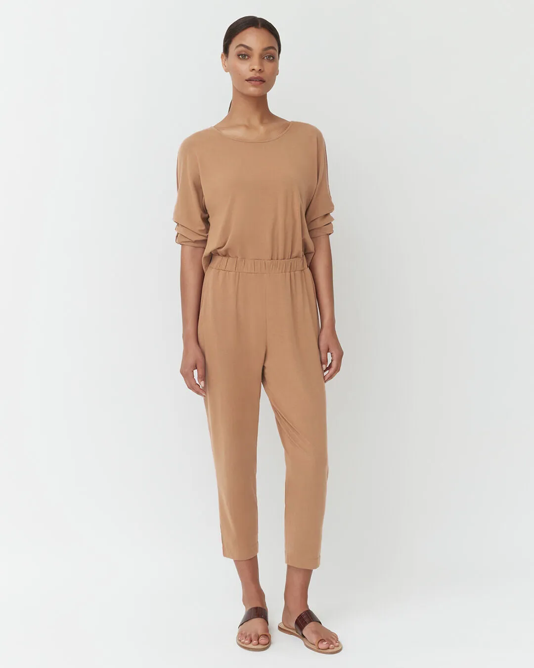 Open-Back Jumpsuit