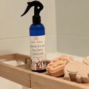 Refresh and Calm' Dog Spray - Therapeutic blend of 100% natural ingredients