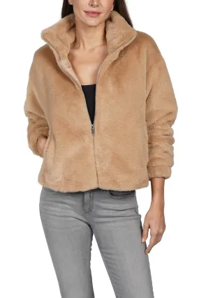 Schwartz Faux Fur Jacket