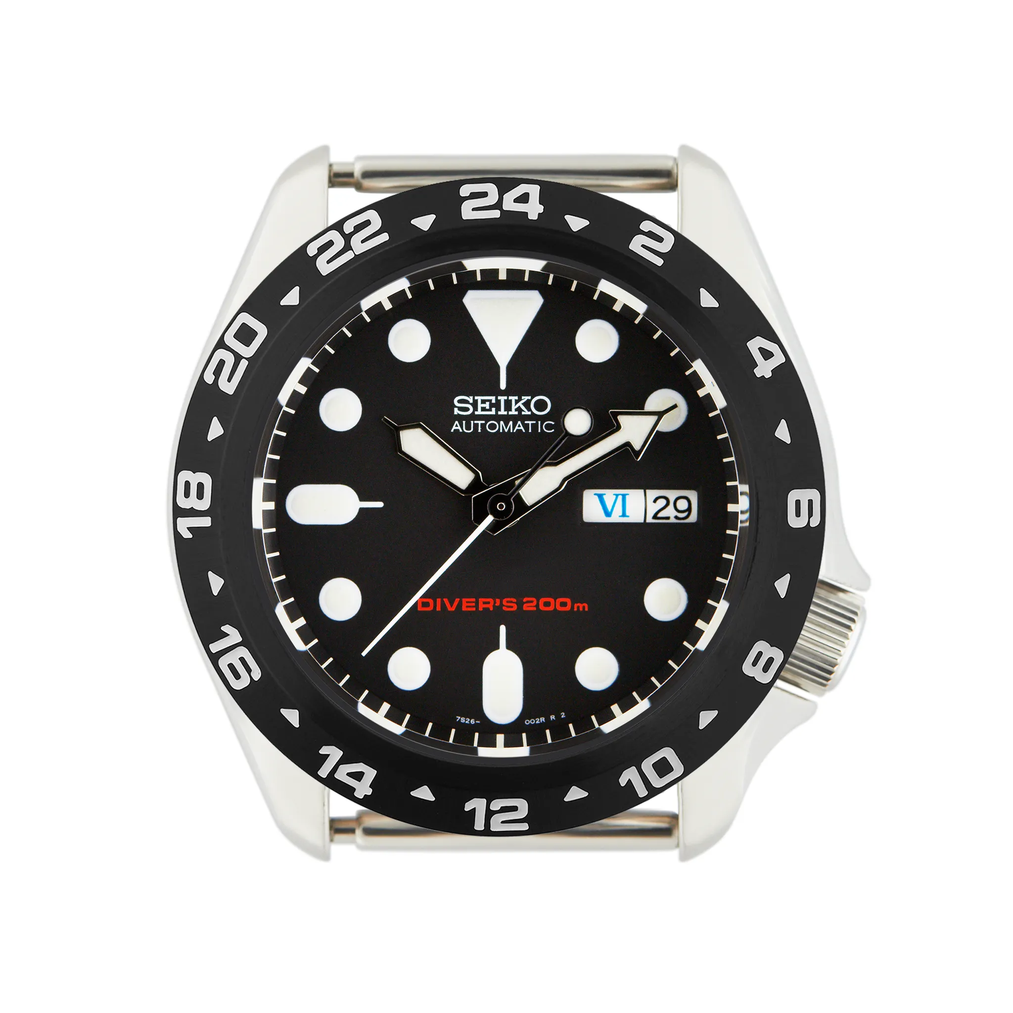 SKX007/SRPD GMT Bezel: Black Finish