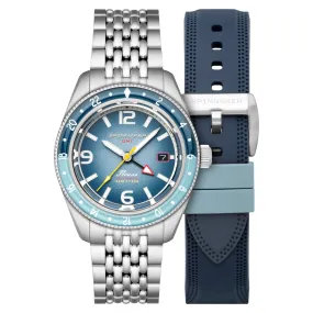 Spinnaker Fleuss GMT Automatic Nebula Blue