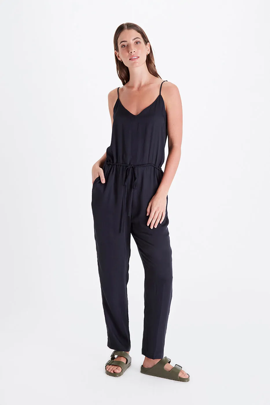 Sydney Drawstring Jumpsuit