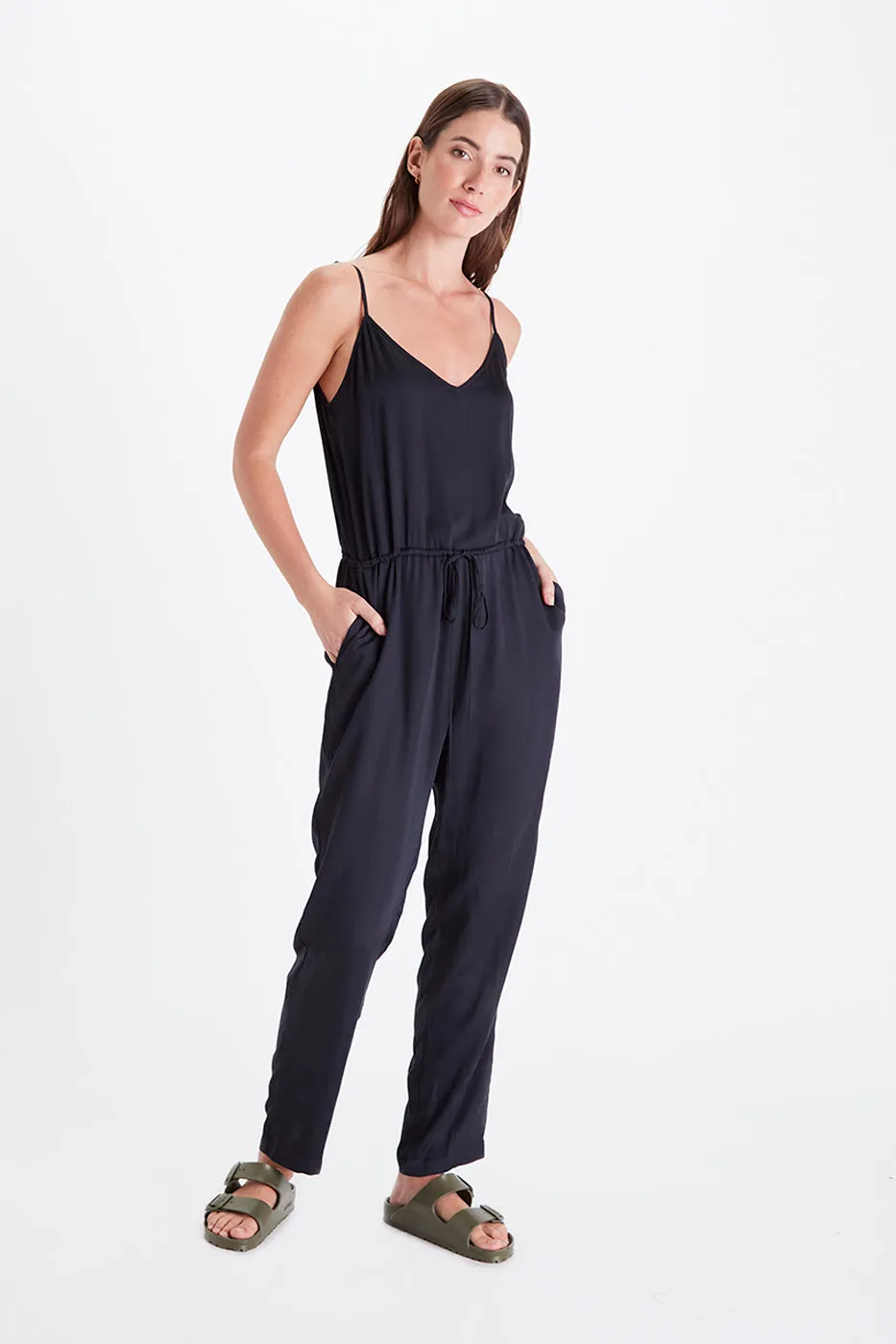 Sydney Drawstring Jumpsuit