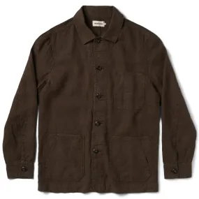 The Ojai Jacket in Espresso Hemp