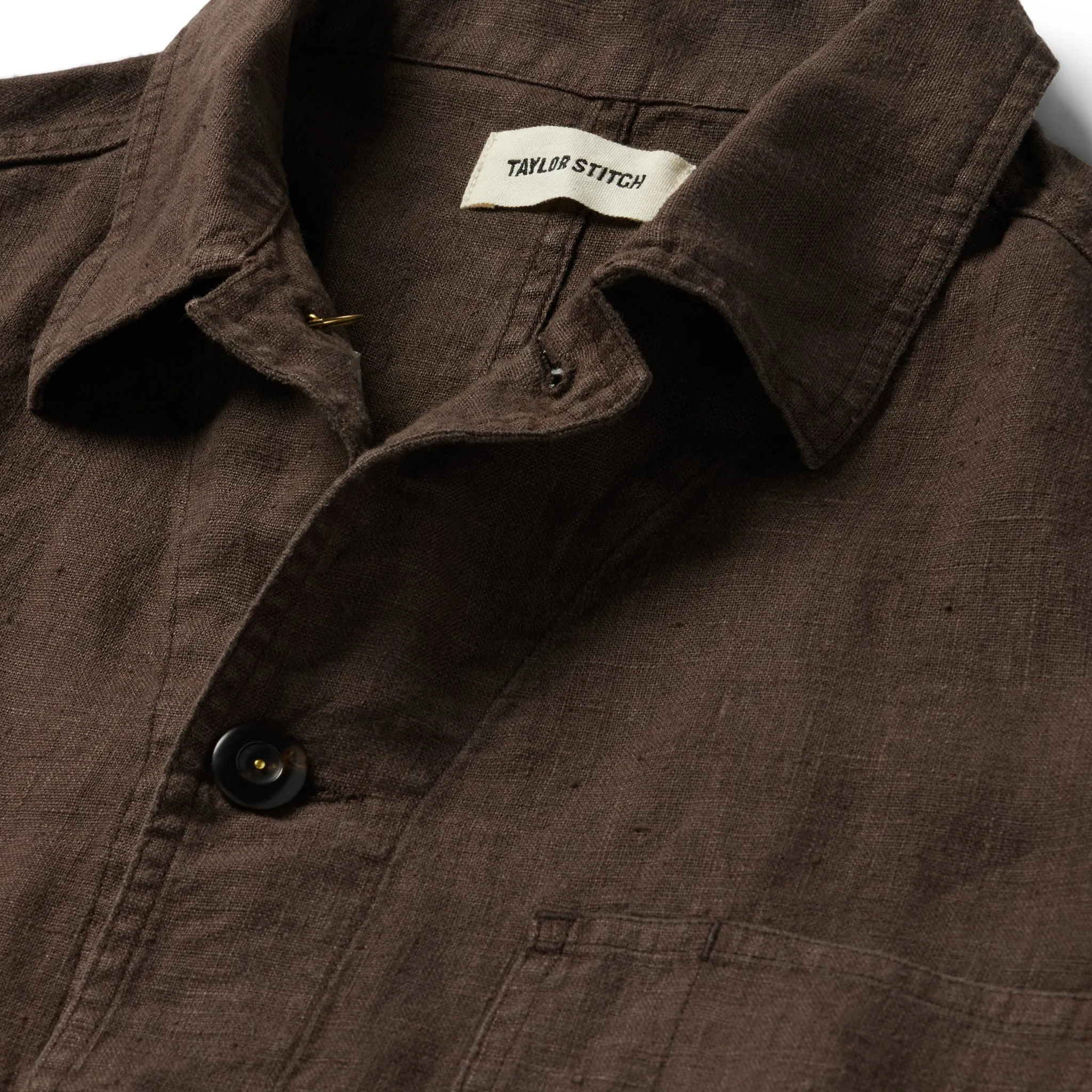 The Ojai Jacket in Espresso Hemp