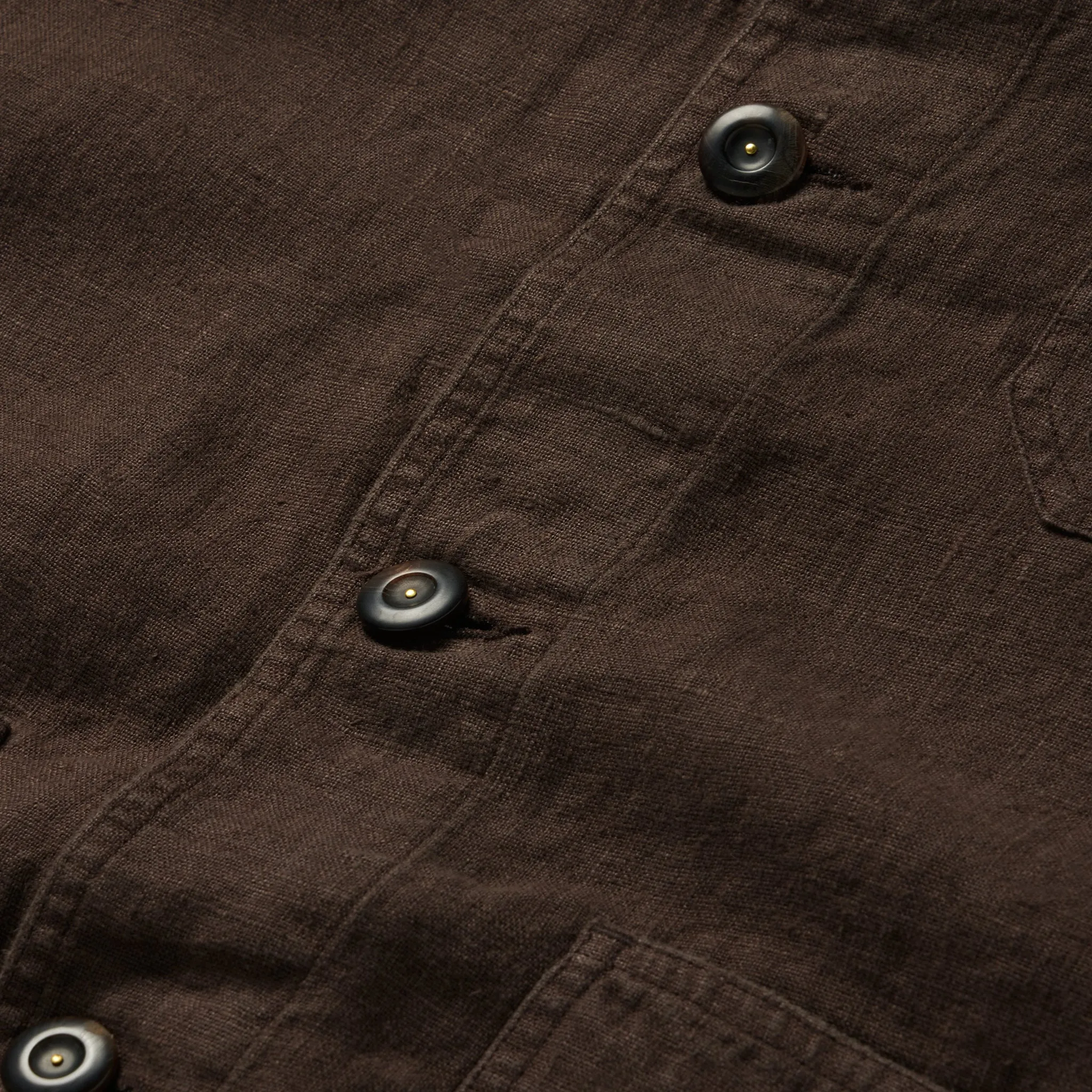 The Ojai Jacket in Espresso Hemp