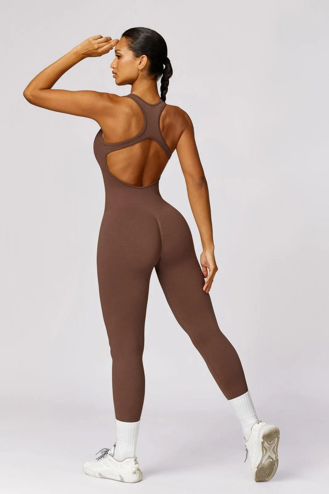 Valerie Jumpsuit - Mocha